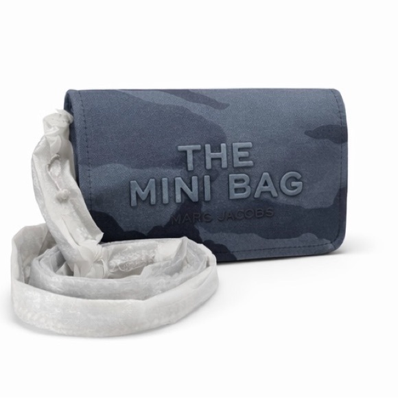 Marc Jacobs Camouflage Mini Bag in Blue Tones - Picture 6 of 7